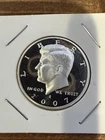 2007-S John F. Kennedy JFK 90% Silver Half Dollar 50c Proof Coin