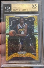 2019 Panini Prizm Gold Shimmer Bol Bol Rookie Rc /10 BGS 9.5