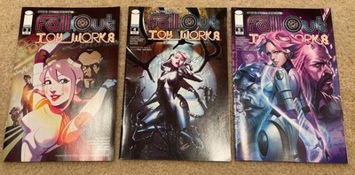 Fall Out Toy Works # 2 4 5 Comics 2009 Lot Image Comic Lot