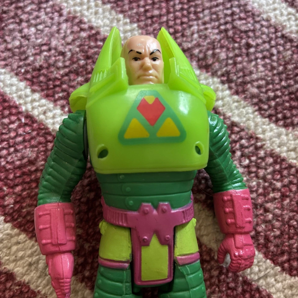 Kenner Super Powers 1984 sin tarjeta 'Lex Luthor' con acción de perforación débil Foto 4 de 4