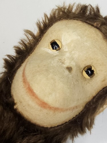 Steiff Mohair Affe Schimpanse Plüschtier Stofftier Sammlerstück 15 Zoll Ära 1946-1969 - Bild 3 von 12