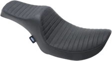 Drag Specialties Predator III Seat - Black - Classic Stitch 0805-0136