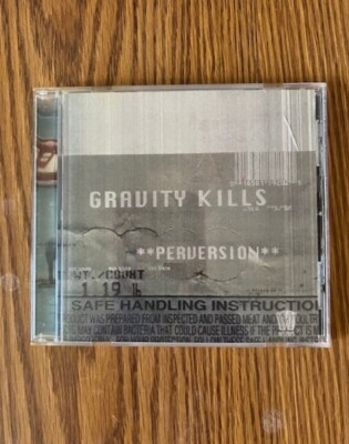 Perversion by Gravity Kills (CD, 1998, TVT) Industrial Alternative Rock Metal