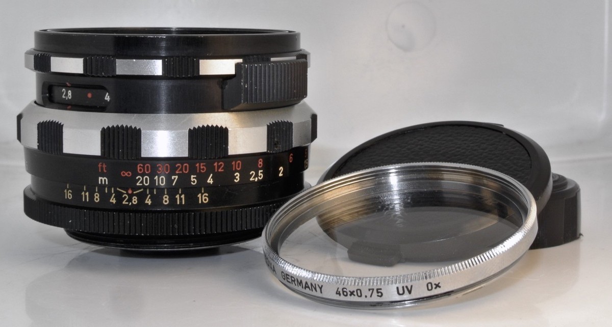 A.Schacht Edixa-Travenar-A 2.8/50 シャハト M42 A.SCHACHT ULM Edixa-Travenar 1:2,8/50 f2.8 50mm LENS +