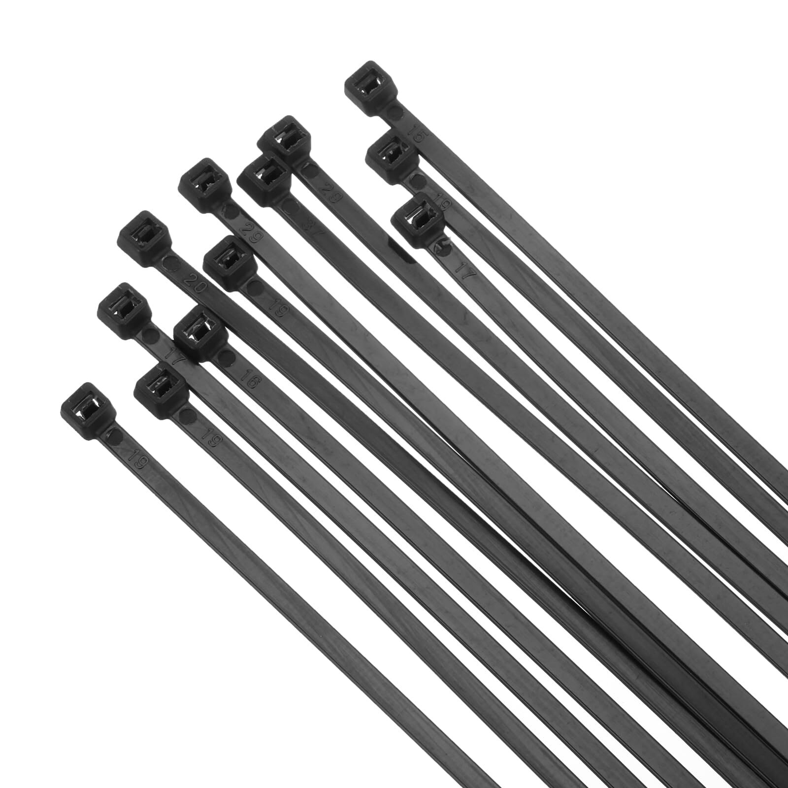 100PCS Cable Zip Ties 12 Inch Self-Locking Nylon Wire Ties Heavy Duty with 50...