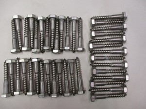 bolts lag stainless steel wood screws hex duty heavy head