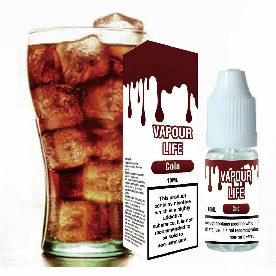 Genuine 10ml VAPOUR LIFE Premium E Liquid Cigarette Juice 0 3 6 12 18  Nicotine | eBay Australia