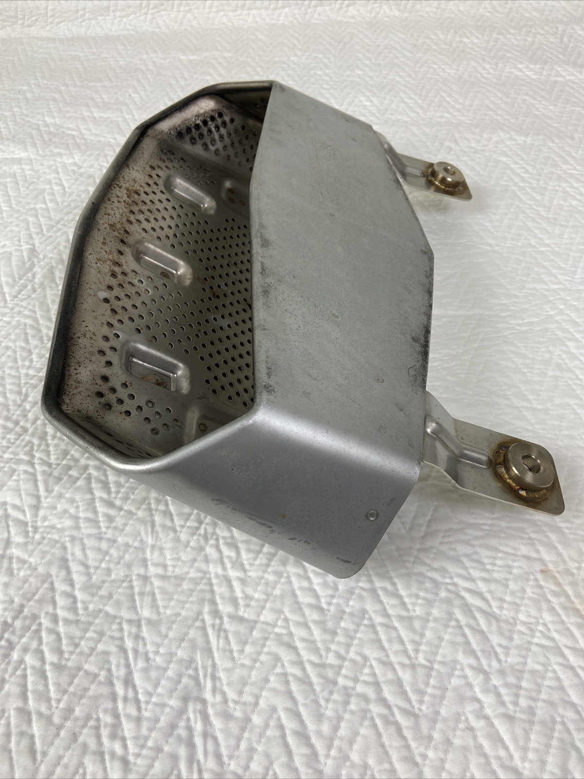 LAMBORGHINI AVENTADOR 470253697C EXHAUST OUTLET MUFFLER TIP OEM