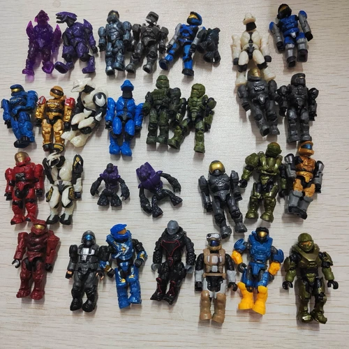 Random 20PCS Halo Mega Construx Blocks Spartan Master Chief Grunt Elite Figure - Picture 3 of 8