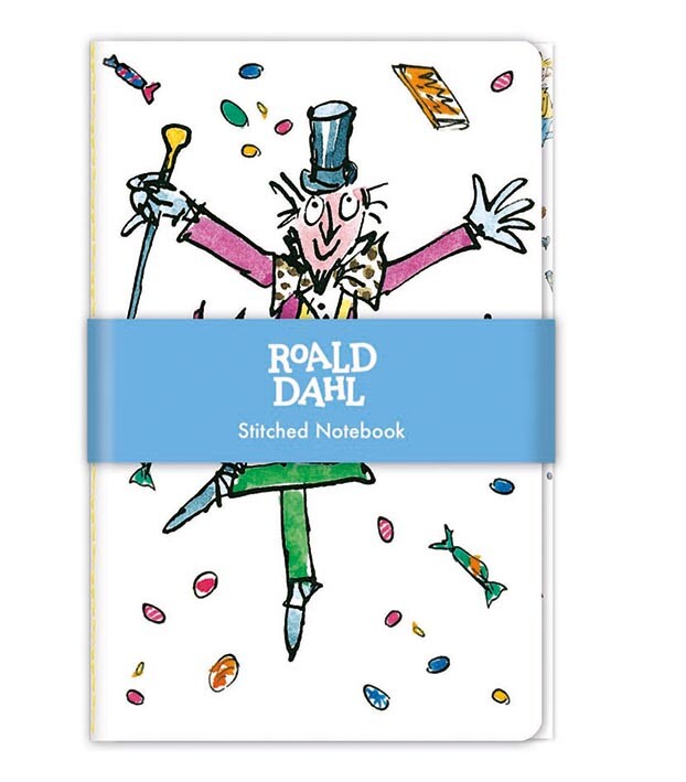 Roald Dahl Charlie & The Chocolate Factory Stitched Notebook