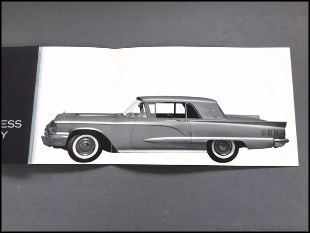 1960 Ford Thunderbird Stainless Steel Body Vintage Car Sales Brochure Catalog Foto 4 de 4