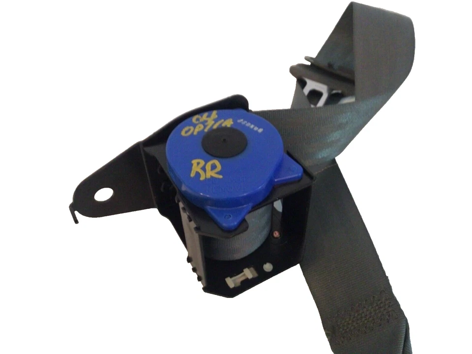 Chevrolet Optra 2004-2006 sedán retractor de cinturón de seguridad lado pasajero trasero derecho Foto 4 de 4