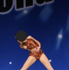 dance costume, custom, leotard, rhinestone, off shoulder, lyrical/contemporary