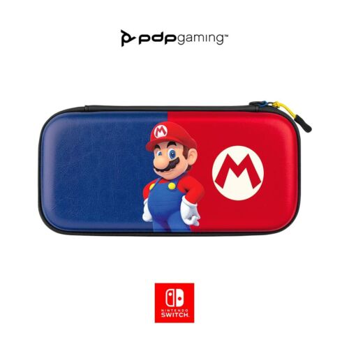Pdp Slim Viaggio Deluxe Custodia Mario - Nintendo Interruttore / LITE, Nuovo - Photo 1/1
