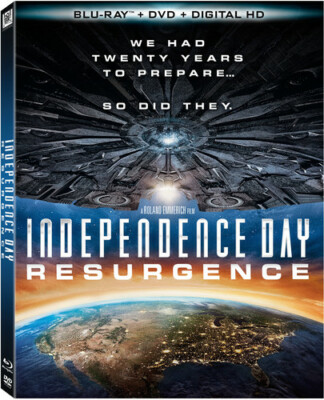 Independence Day: Resurgence (Blu-ray,Dvd Digital Combo)Sealed With SLIPCOVER 