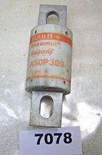 Gould 300A Fuse A50P300-4 Semiconductor 500 VAC