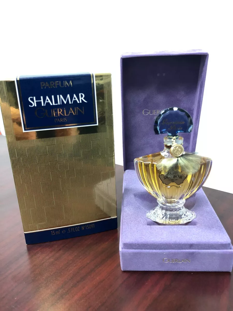 SHALIMAR by GUERLAIN 0.5 FL oz / 15 ML PURE PERFUME / PARFUM In Box