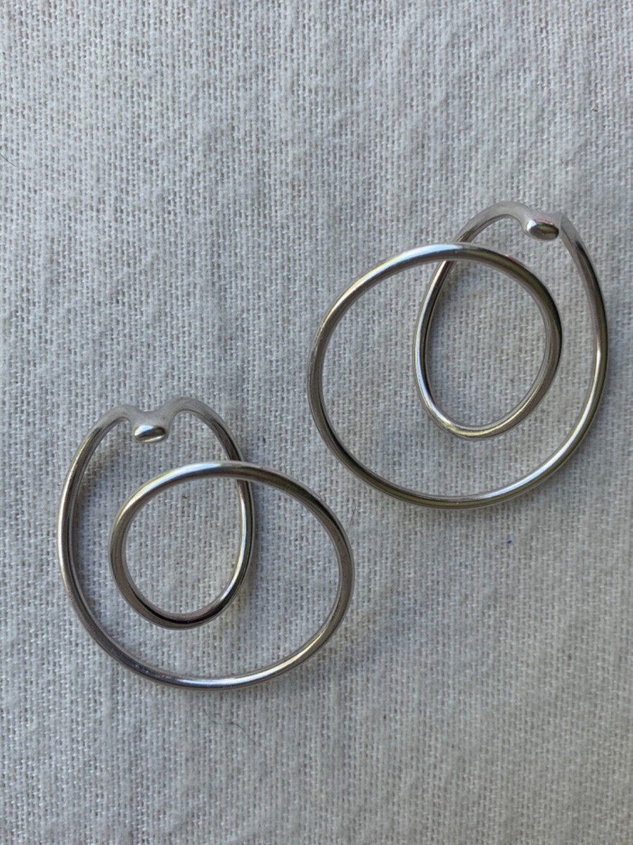 Allan Scharff for Georg Jensen XL Sterling silver Ear Cuffs | eBay