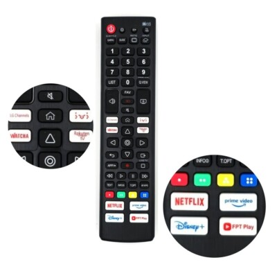 Ersatz Fernbedienung für LG TV 49LX341C | 49LX540S | 49SJ810V | 49SK8500 | 