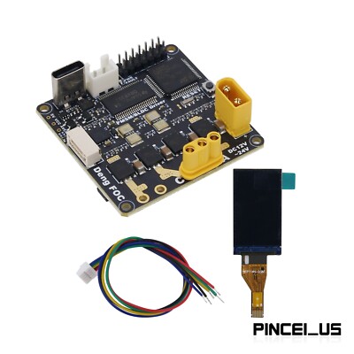 Deng FOC V1 FOC Driver PMSM BLDC Driver Board Single Channel w/ Screen Encoder