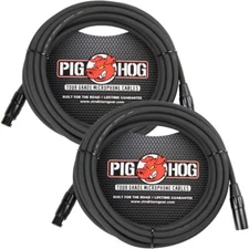 Pig Hog High Performance Microphone Cable 8mm Rubber Outer Lifetime Guarantee