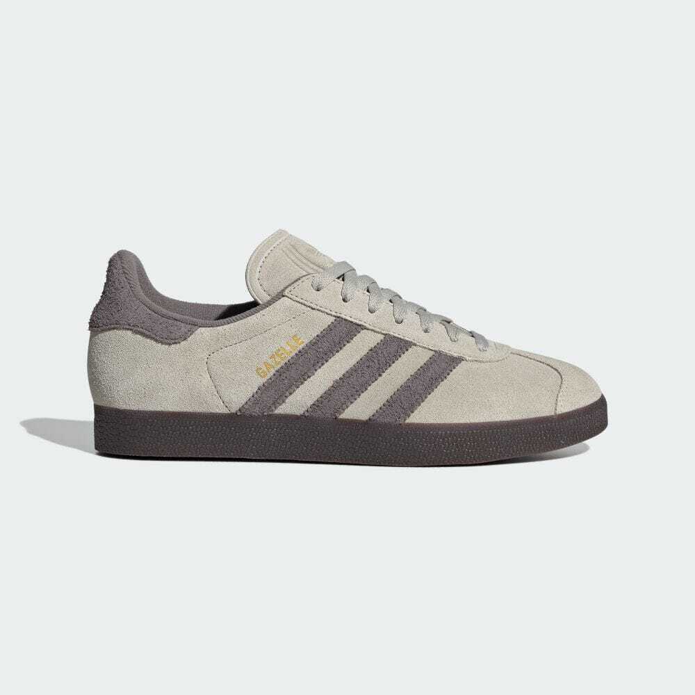 IG2098 adidas Originals Gazelle Putty Grey Charcoal Dark Brown