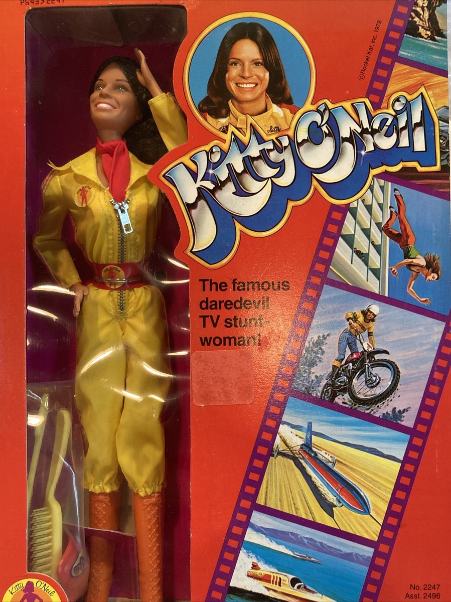 Vintage Rare 1978 Mattel TV Star Women Kitty O'neill Daredevil