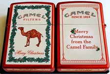 Zippo Camel Christmas RED Metallic CZ 1040 LIMITED EDITION ONLY 50 MADE 2022 !.