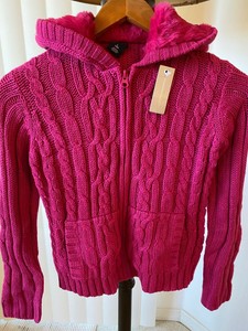 zip up cardigan with hood