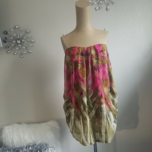 flowy tube top shirt