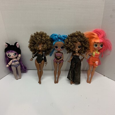 LOL Surprise OMG Doll Lot of 5 Dolls With Clothes | eBay