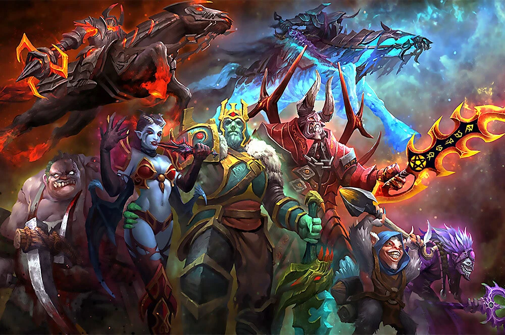 Dota 2 Characters Art PC Premium POSTER MADE IN USA - DOTR03 | eBay
