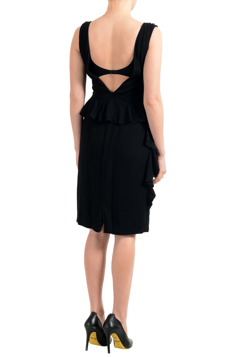 Robe femme imprimé sans manches dos nu - Noir KJEHOME HAIKEYI Noir