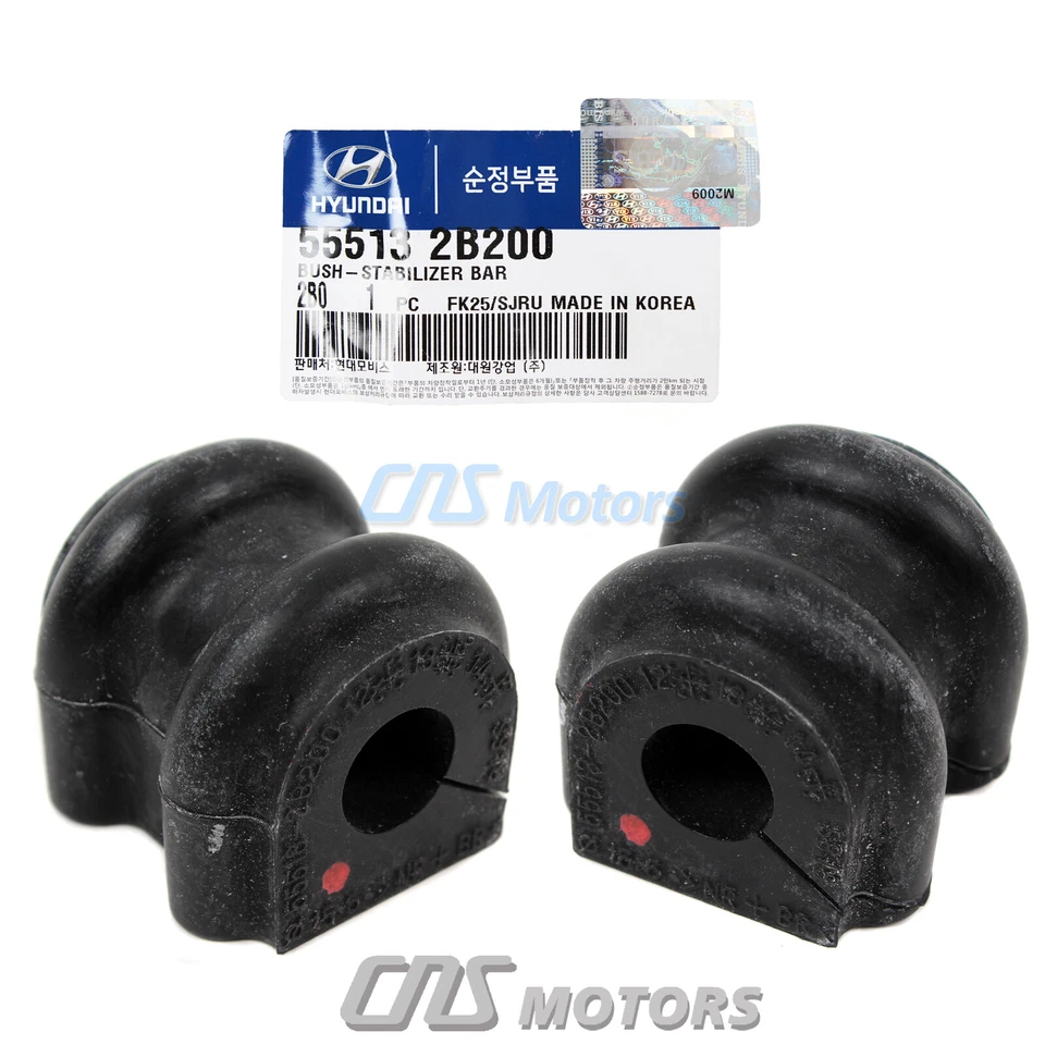 GENUINE Rear Stabilizer Bar Bushing 2PCS for 07-12 Santa Fe Veracruz 555132B200 Foto 4 de 4