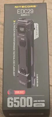Nitecore EDC29 6,500 Lumens Ultra Slim High Performance Flashlight