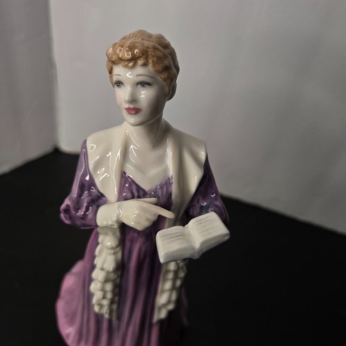 Royal Doulton HN 4466 The Recital Inter Collectors Club 2002 VTG Bone China - Picture 2 of 10