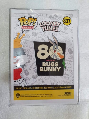 Looney Tunes - Bugs Bunny (King) #837 Signed POP! Vinyl - Picture 3 of 6