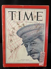 Time Magazine: March 16, 1953 - Joseph Stalin Cover Art By Boris Artzybasheff