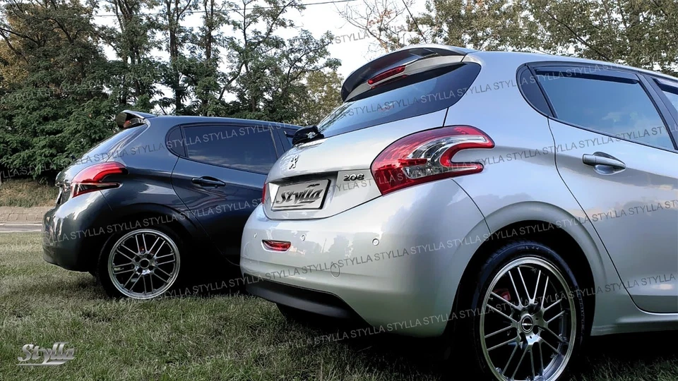 SPOILER REAR ROOF TAILGATE PEUGEOT 208 WING ACCESSORIES - Image 4 of 4