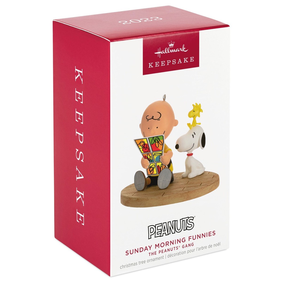 Hallmark The Sunday Funnies チャーリーブラウン 2023 Hallmark Peanuts Gang Charlie Brown Snoopy Sunday