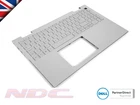 NEW Dell Inspiron 7500/7506 2-in-1 Silver Palmrest+UK ENGLISH Backlit Keyboard