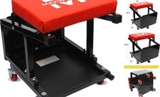 50880 Garage Creeper Seat and Stool Combo, Workshop Seat with 300 Lbs