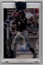 2020 Topps Clearly Authentic Autographs Black #CCALR Luis Robert Auto 49/75 RC