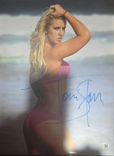 Toni Storm (11x14 metallic) funhouse AEW photo signed autographed JSA COA
