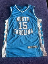 Retro Throwback NCAA Basketball Vest Large North Carolina Tar Heels 15 Carter