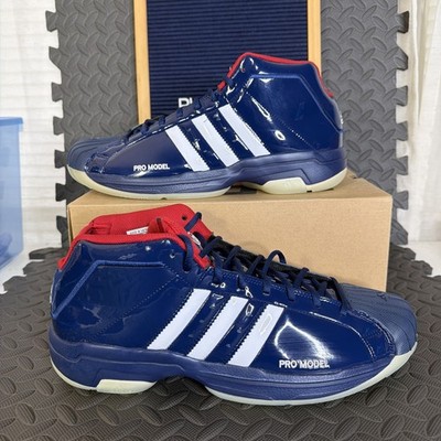 Adidas SM Pro Model 2G Team USA Olympic Basketball Shoes Mens Size 14 (JH9204)