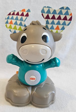 Fisher Price Linkimals Interactive Educational Musical Moose Tested Works Great
