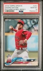 2018 TOPPS UPDATE PITCHING IN RED JERSEY SHOHEI OHTANI ROOKIE RC PSA 10 GEM MINT