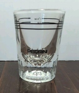 Vintage Pedrini Shot Glass Bar ware 1 oz - 1 1/4 oz By Libbey (L 26) EUC