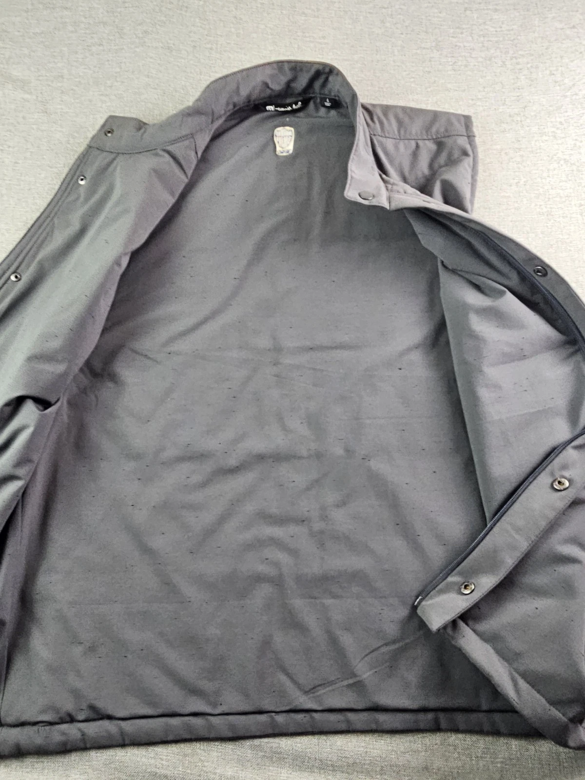 Union League National Golf Travis Mathew Vest Snowbody Better Puffer Mens L - product detail image 11
